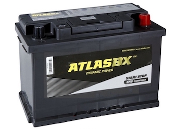 Аккумулятор автомобильный Atlas LB3 EBF 65Ah 650A оп